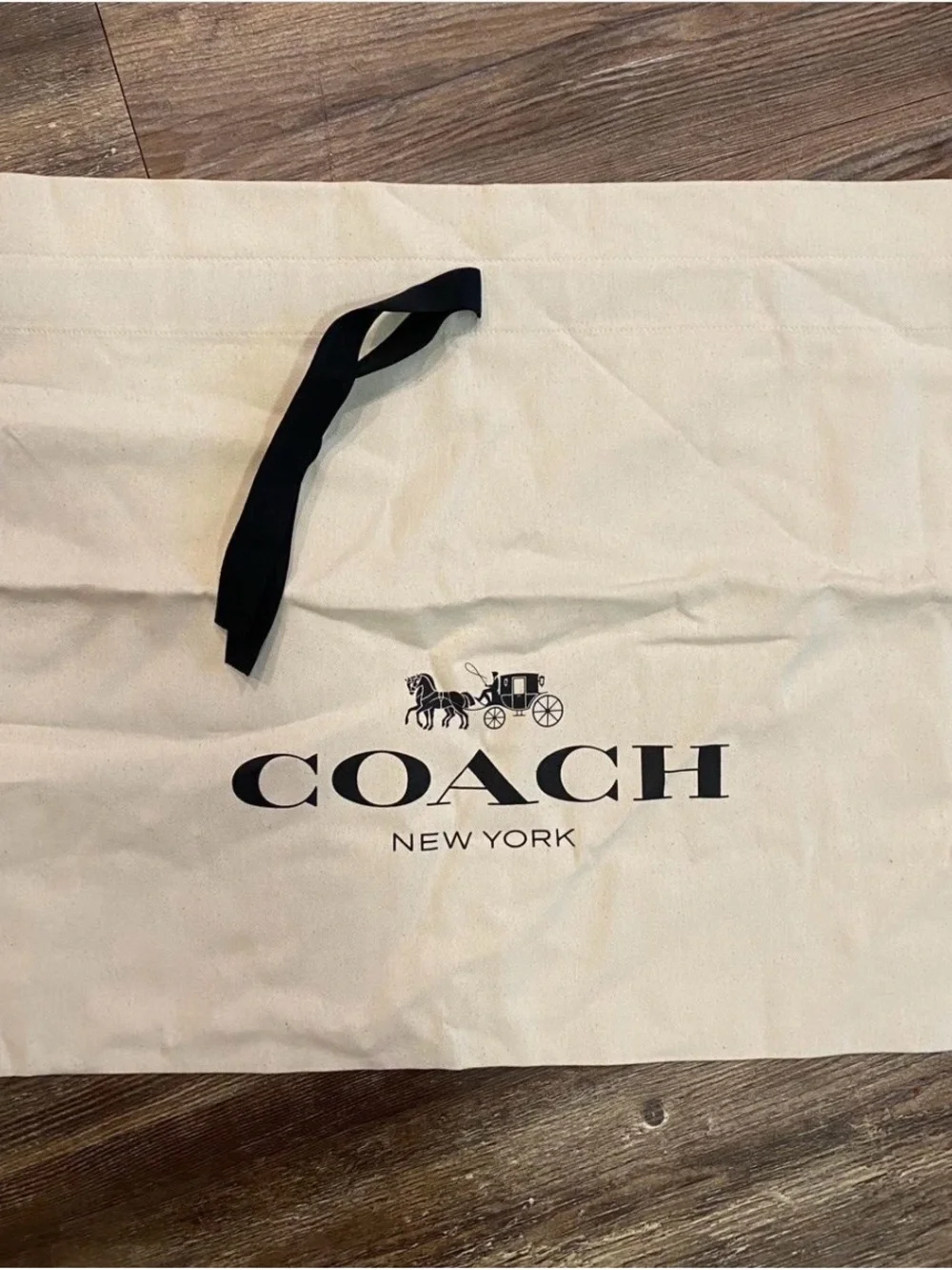Coach Dark Brown Signature Jacquard Hobo Bag with Black Trim
